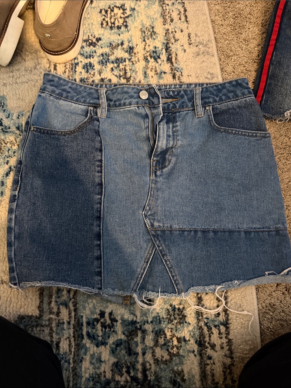 Pacsun jean skirt